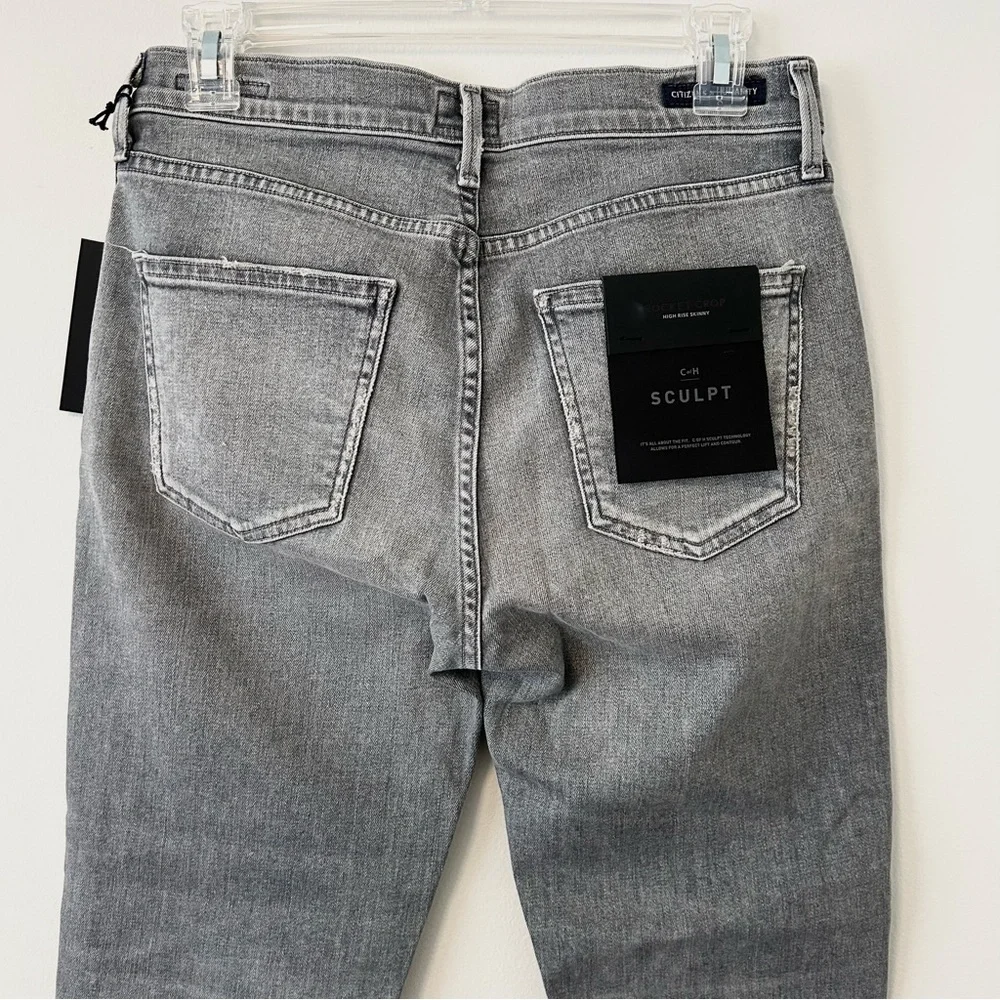 Citizens of Humanity Sculpt Rocket Crop High Rise Skinny Jeans